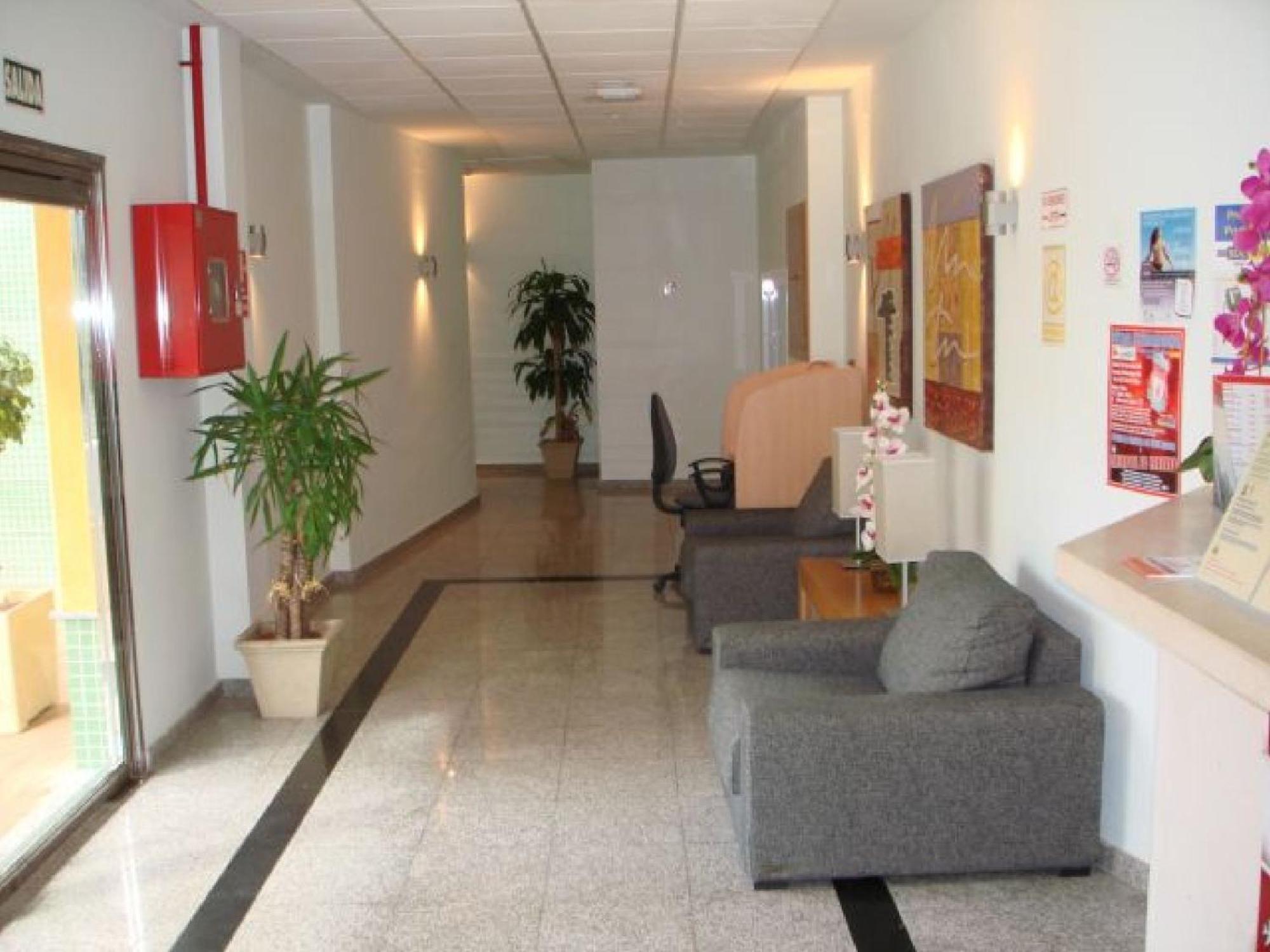 Reception La Rotonda Aparthotel Orihuela Eksteriør billede
